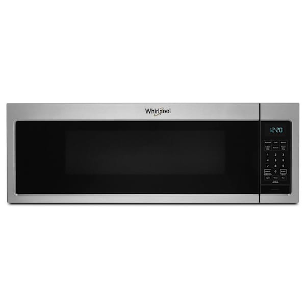 Whirlpool 1.1 cu. ft. Over The Range Convertible Microwave, Low Profile Design, Stainless Steel