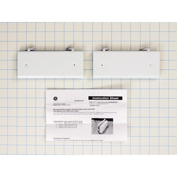 General Electric Slide Bracket Kit For Refrigerator, Part #wr49x10144