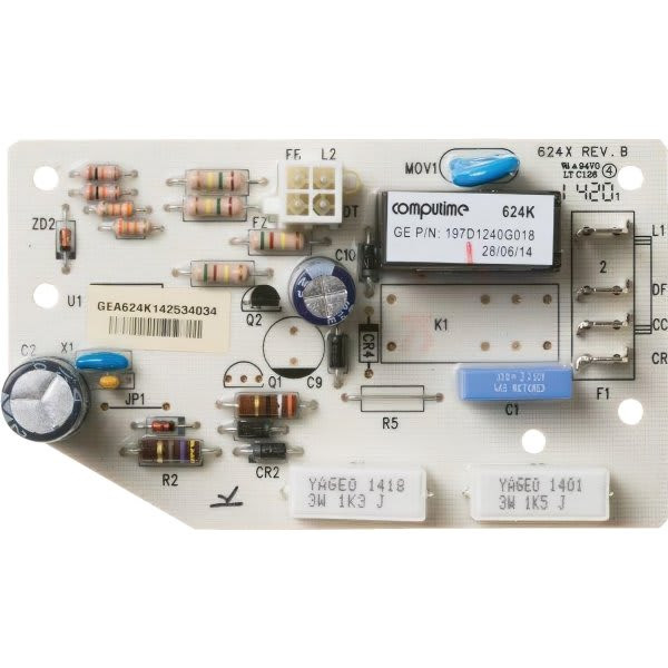 GE Refrigerator Defrost Control Board, Part # Wr55x21623