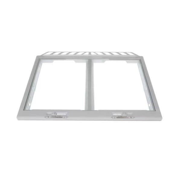 Midea Replacement Bottom Glass Shelf For Refrigerator, Part #12531000021366