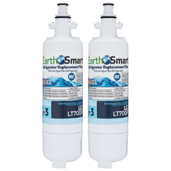 Earthsmart L-3 Refrigerator Replacement Filter For Lg Lt700p, Package Of 2