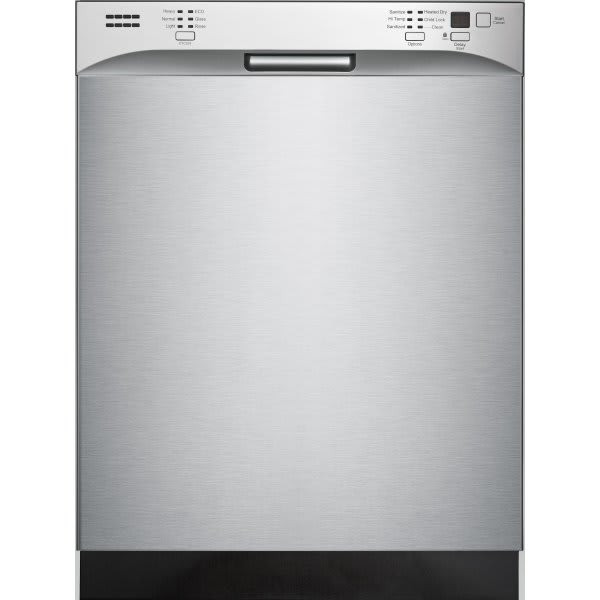 Seasons ENERGY STAR 24in. Front-Control Dishwasher 52 dBA  Stainless Steel Tub, Stainless Steel