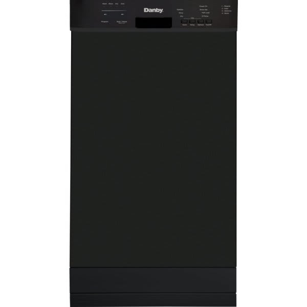 Danby 18" Dishwasher Black DDW18D1EB