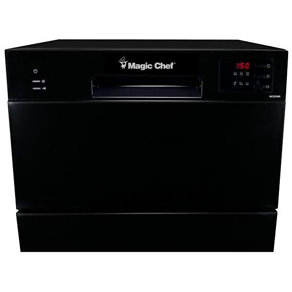 Magic Chef 6 Place Setting Countertop Dishwasher MCSCD6B5