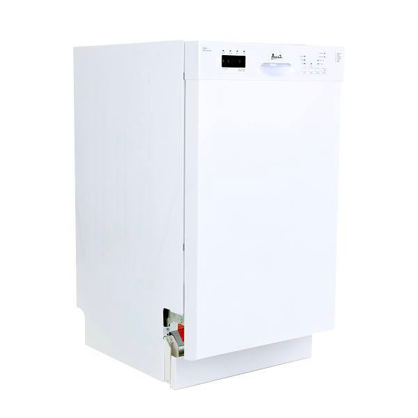Avanti PRO 18 In. Built-In Dishwasher, White Dwf18v0w