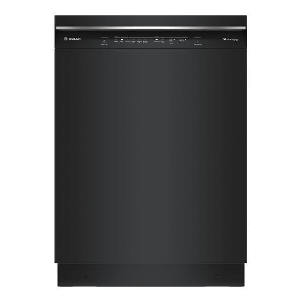 Bosch 300 Series 24 In. Black Tall Tub Dishwasher With Stainless Steel Tub