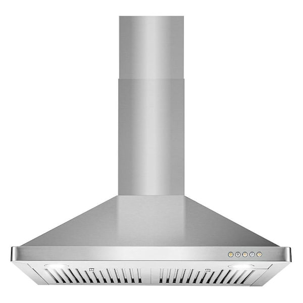 Cosmo 30 In. Vista Collection 380 CFM Ducted Wall Mount Range Hood,cos-63175