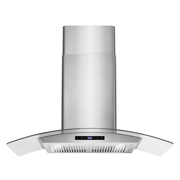 Cosmo 36 In. Vista Collection 380 CFM Ducted Wall Mount Range Hood,cos-668as900