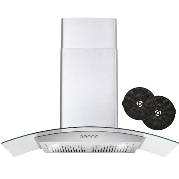 Cosmo 36 In. Vista Collection 380 CFM Wall Mount Range Hood,cos-668a900-Dl