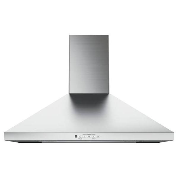 GE 30 In. Wall-Mount Pyramid Chimney Range Hood, Stainless Steel