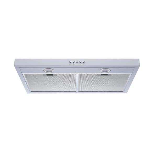 Winflo 30" Convertible Under Cabinet Range White Range Hood With Mesh Filters