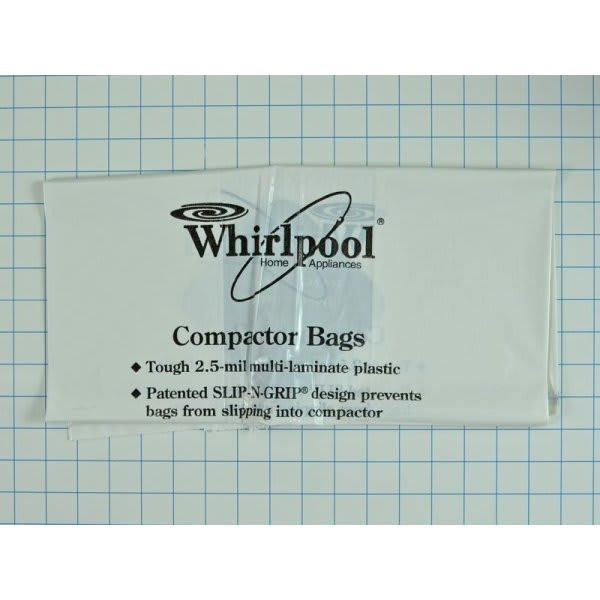 Whirlpool Compactor Bags For Part #4318918, Package Of 60