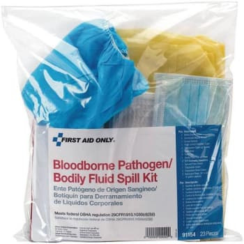 First Aid Only Bloodborne Pathogen/Bodily Fluid Spill Clean-Up Kit