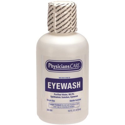 PhysiciansCare 16 Oz. Emergency Response First Aid Kit Eyewash Bottle