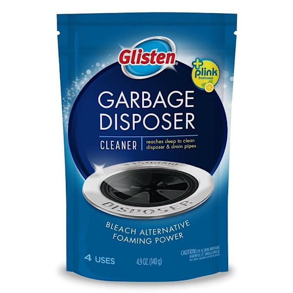 4.9 oz. 4-Count Lemon Scent Garbage Disposer Foaming Cleaner