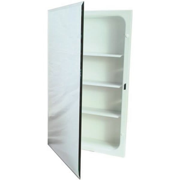 Proplus 16 In. X 20 In. Recessed Medicine Cabinet In White 561280
