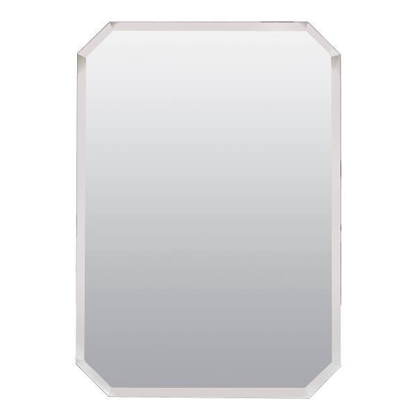 Zenna Professional Oxford Medicine Cabinet With Octagon Beveled Mirror, 16"X24" EST9624WBR