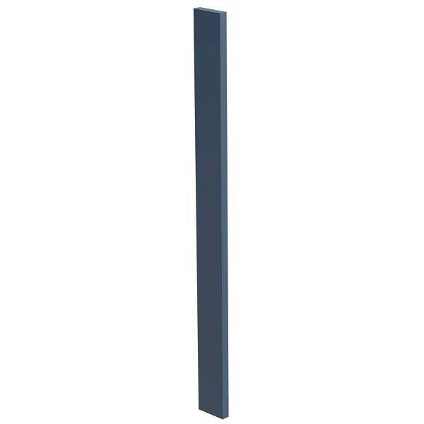Mill's Pride Richmond Kitchen Cabinet Filler Strip, Valencia Blue, 3"X42"X0.75" FS42-RVB