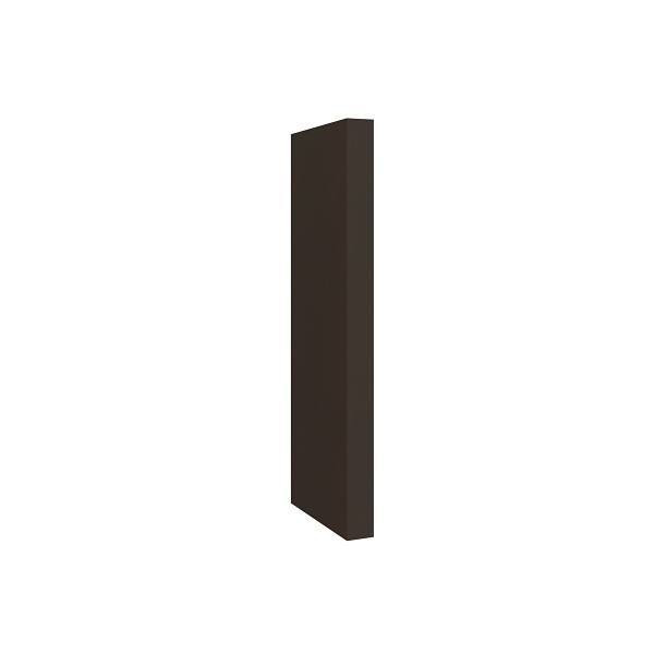 CNC CABINETRY Luxor Column, 3"W X 30"H X 15"D, Shaker Espresso L11-CLM-30X15