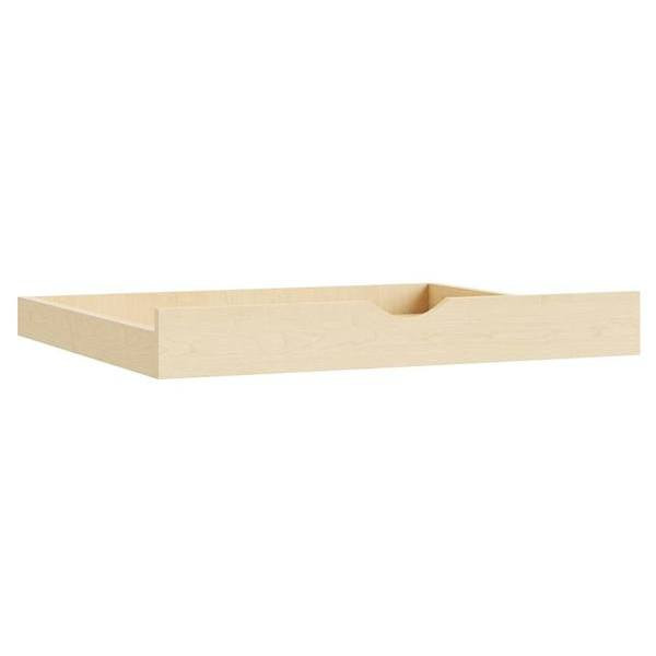 CNC CABINETRY Luxor Pull Out Shelf, 36"W X 3"H X 24"D, Shaker Misty Grey L03-POS36