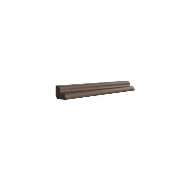 CNC CABINETRY Luxor Inside Corner Molding, 96"L, Shaker Espresso L11-ICM