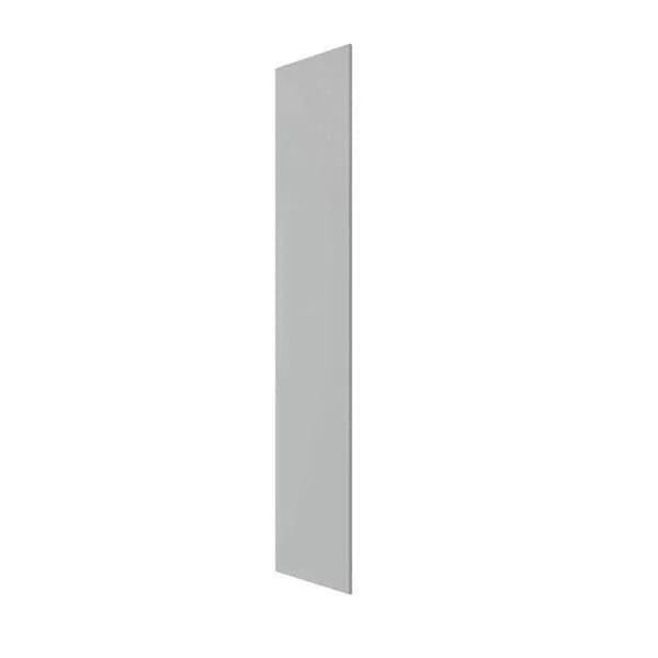 CNC CABINETRY Luxor Wall Filler, 6"W X 30"H X 0.75"D, Shaker Misty Grey L03-F630