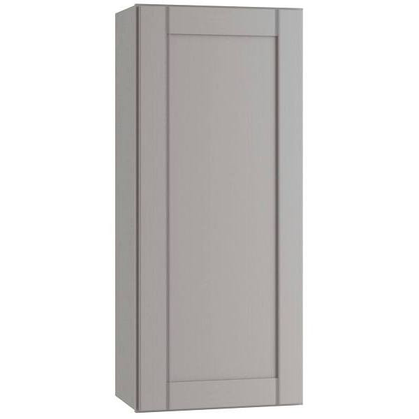 Mill's Pride Richmond Shaker Rta Wall Cabinet Single, Vesuvius Gray, 18"X36"X12" W1836-RVG