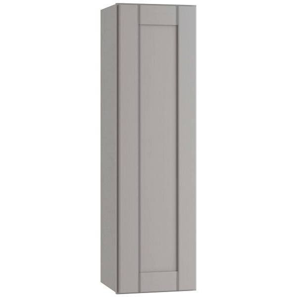 Mill's Pride Richmond Shaker Rta Wall Cabinet Single, Vesuvius Gray, 12"X42"X12" W1242-RVG