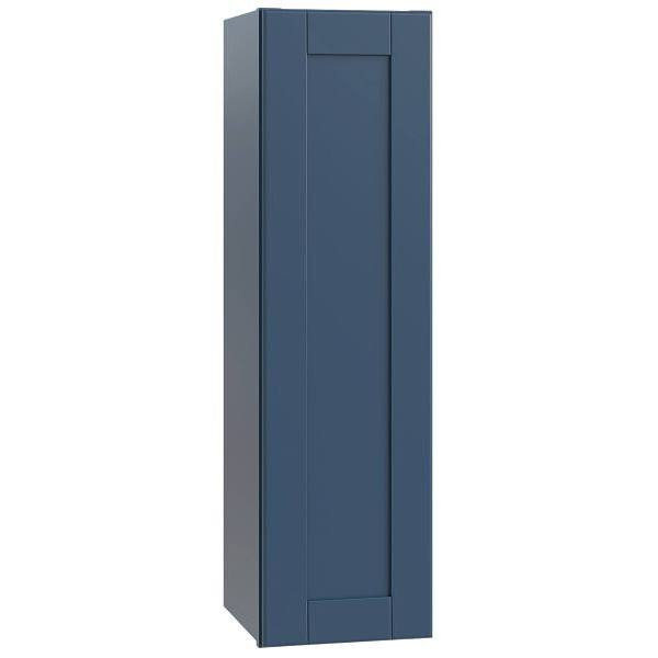 Mill's Pride Richmond Shaker Rta Wall Cabinet Single, Valencia Blue, 12"X42"X12" W1242-RVB