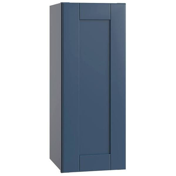 Mill's Pride Richmond Shaker Rta Wall Cabinet Single, Valencia Blue, 15"X36"X12" W1536-RVB