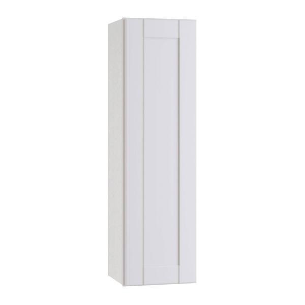 Mill's Pride Richmond Shaker Rta Wall Cabinet, Single, Verona White, 15"X42"X12" W1542-RVW