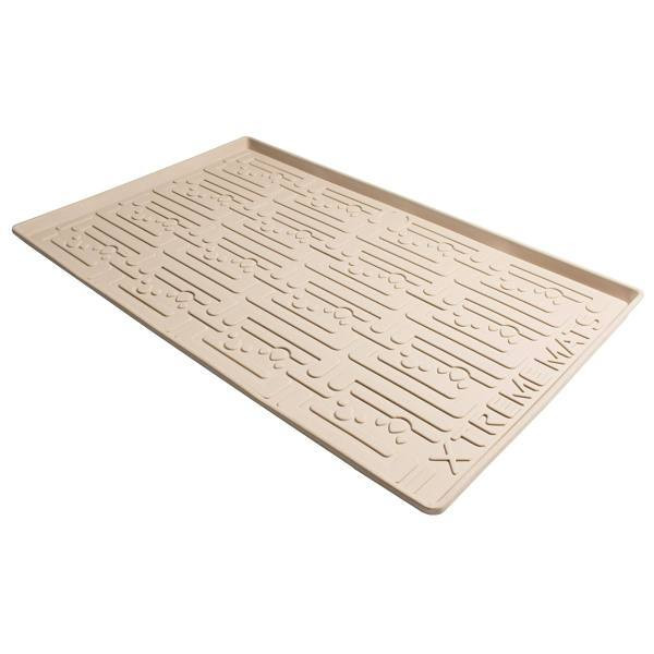 Xtreme Mats Under Sink Vanity Cabinet Mat, 31 X 19, Beige KM26