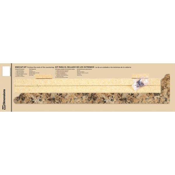 Vt Industries Typhoon Gold Valencia Kitchen End Cap Kit