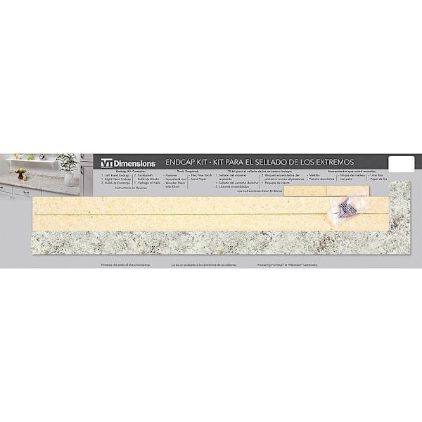 Vt Industries Rh Sqcut Glued Cap White Juparana 4931-38