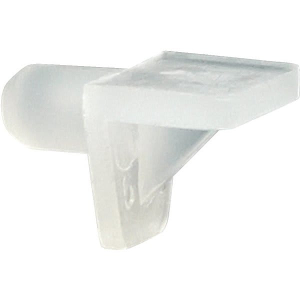 Zenith Replacement Clear Plastic Shelf Supports For K, M, W Series Wood Cabinets