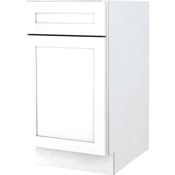 Sunco 15w X 34-1/2h X 24d White Shaker Base Cabinet