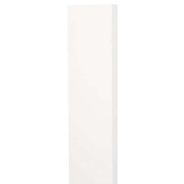 Hampton Bay 3in. W X 0.75 D X 30in. H Cabinet Filler, Satin White