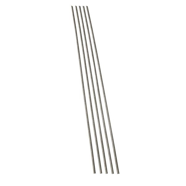 Palisade 94" Vinyl Backsplash Accessory J Trim, Silver Lake, Package Of 5