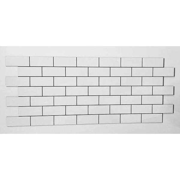 AquaWalls Acrylic Backsplash Kit In Onyx