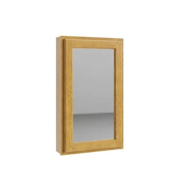 CNC CABINETRY Rta Country Oak Medicine Cabinet 18w X 30h
