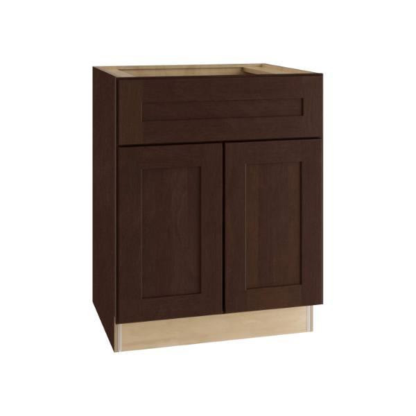Newport 30 In. W X 24 In. D X 34.5 In. H Assembled Plywood Base Kitchen Cabinet In Manganite With Soft Close