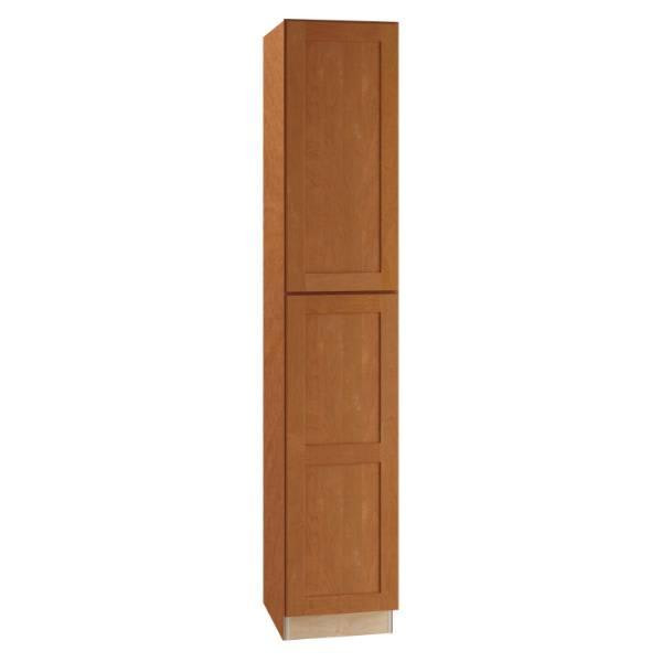 Newport 18 In. W X 24 In. D X 90 In. H Assembled Plywood Pantry Kitchen Cabinet Cnmn With Soft Close LH