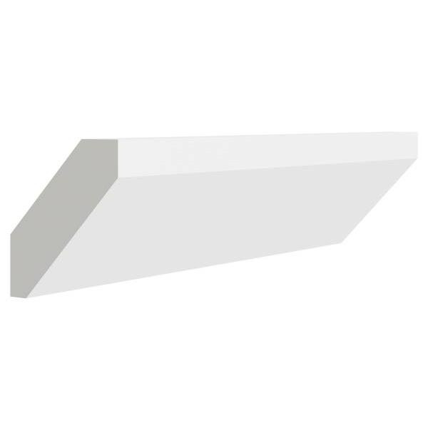 CNC CABINETRY Crown Molding, Luxor White