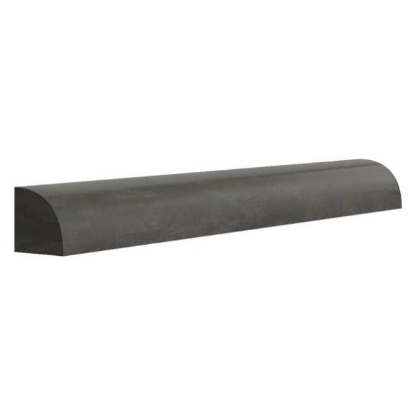CNC CABINETRY Luxor Smoky Grey Shoe Molding 0.75w X 96h