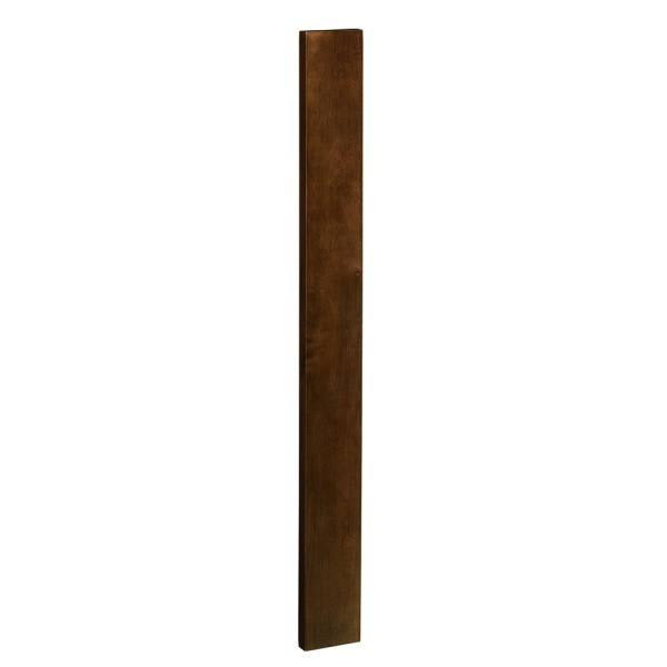 Newport 3 In. W X 0.75 In. D X 42 In. H Solid Wood Kitchen Cabinet Filler In Manganite