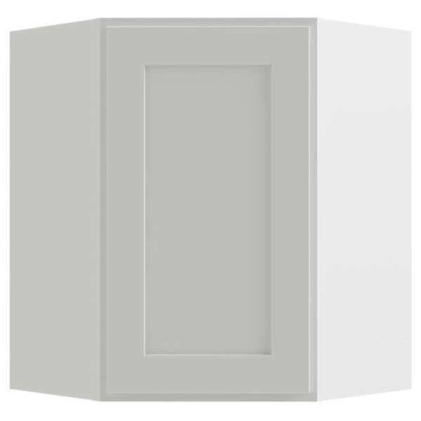 CNC CABINETRY 30 In. Diagonal Corner Wall (White)
