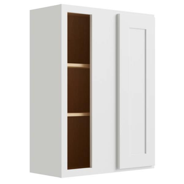 CNC CABINETRY Luxor White Blind Wall Cabinet 27w X 36h