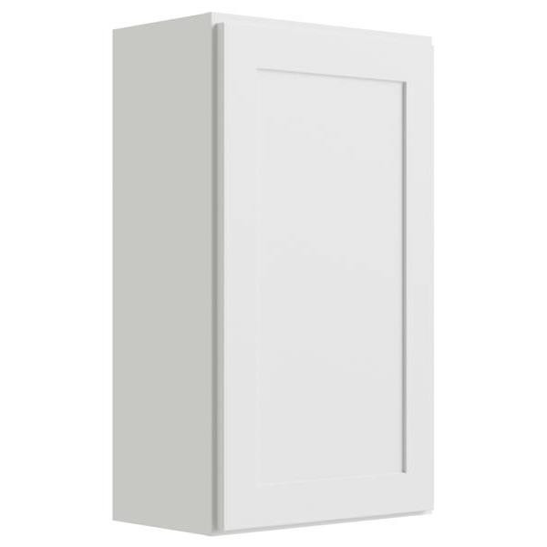 CNC CABINETRY Luxor White Wall Cabinet 15w X 36h