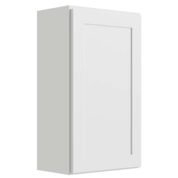 CNC CABINETRY Luxor White Wall Cabinet 21w X 36h