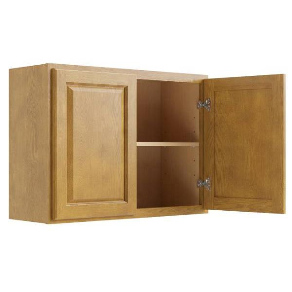 CNC CABINETRY Country Oak Wall Cabinet 33w X 24h